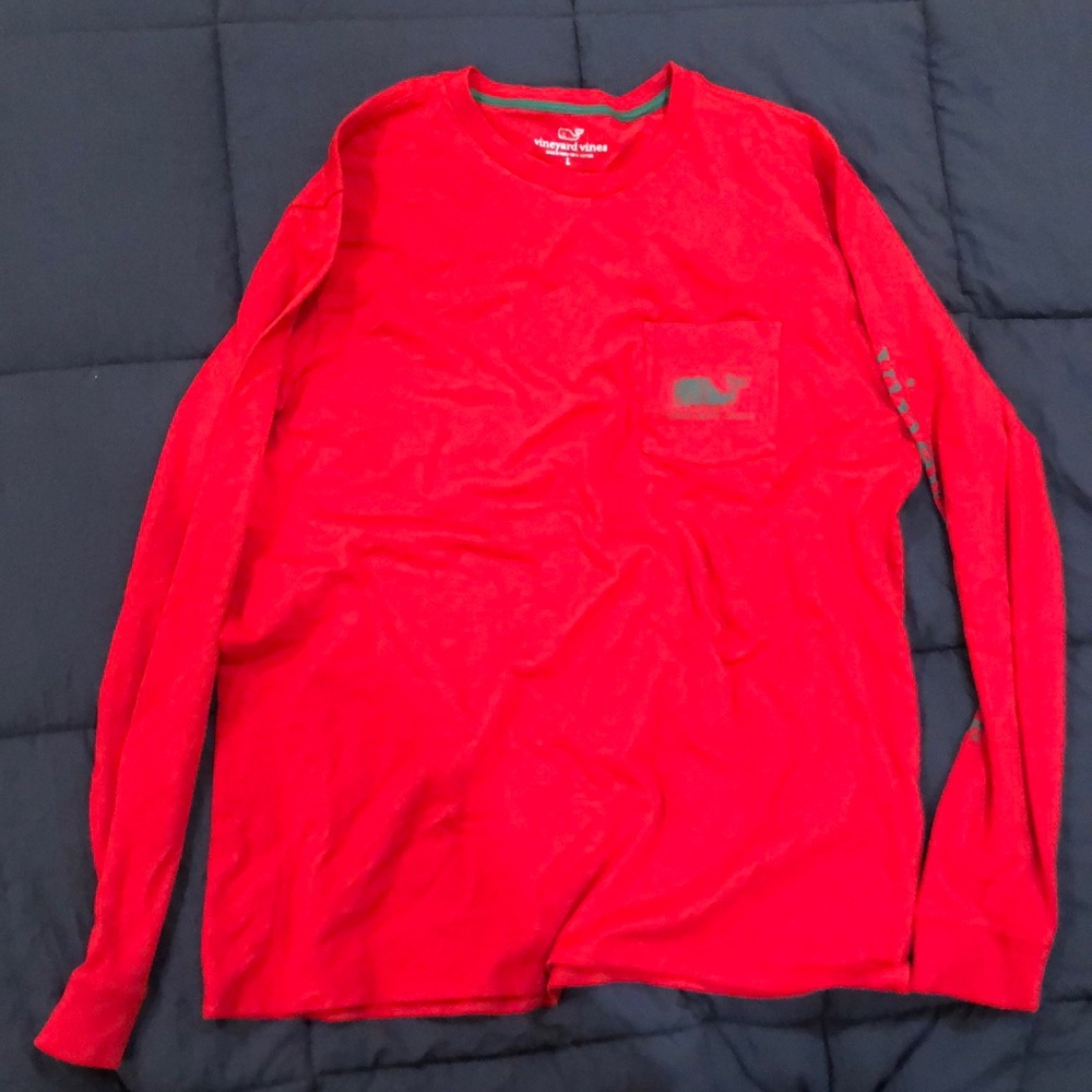 Vineyard Vines Red Long Sleeve